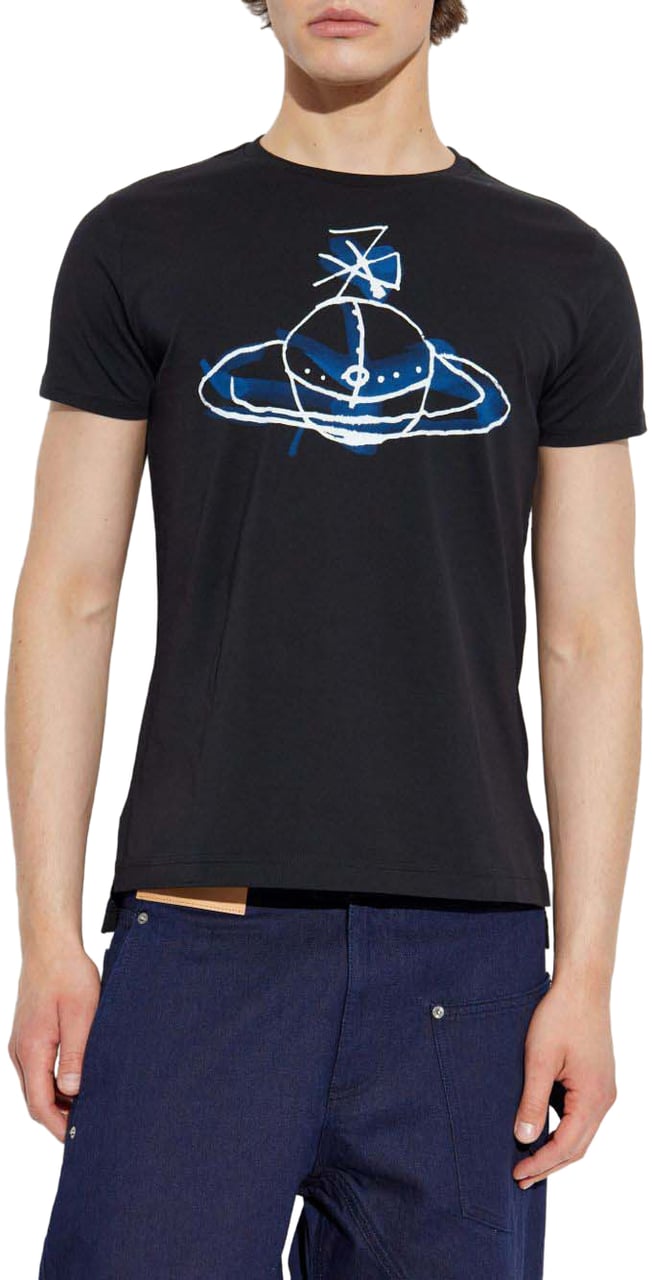 Vivienne Westwood T-Shirts And Polos Black Zwart