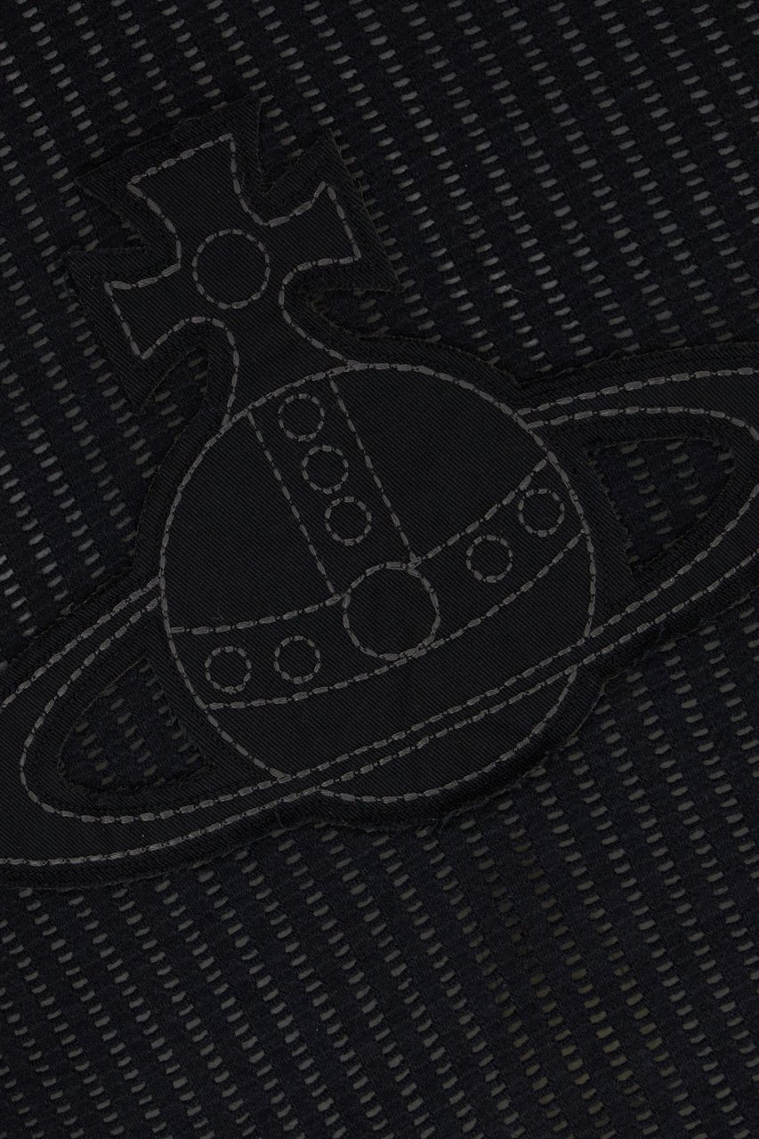 Vivienne Westwood Vivienne Westwood White polyester sweater Zwart