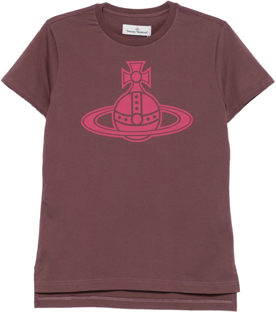 Vivienne Westwood T-Shirts And Polos Purple Paars