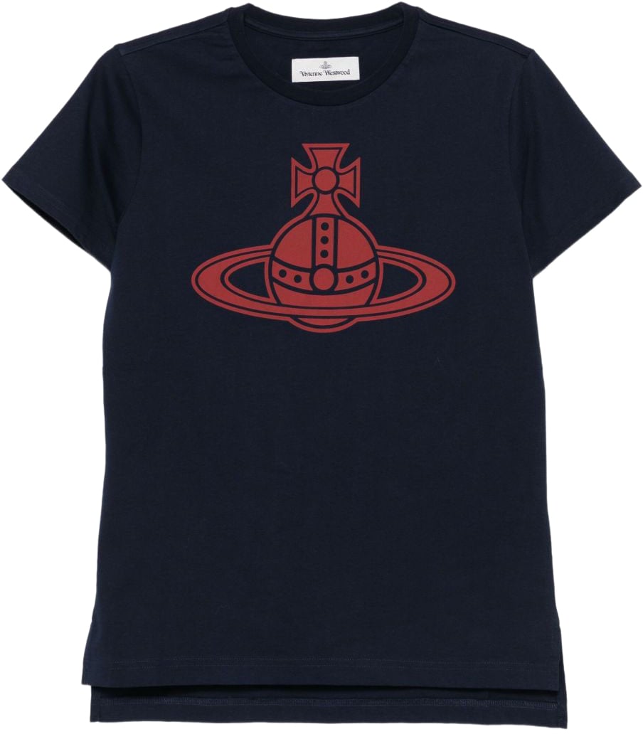 Vivienne Westwood T-Shirts And Polos Blue Blauw