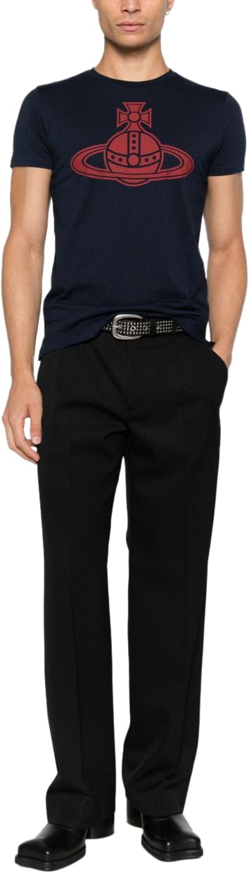 Vivienne Westwood T-Shirts And Polos Blue Blauw