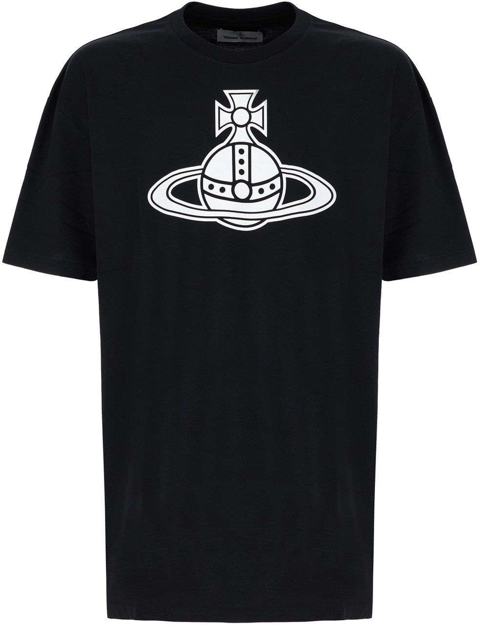 Vivienne Westwood Vivienne Westwood Black cotton oversize t-shirt Zwart