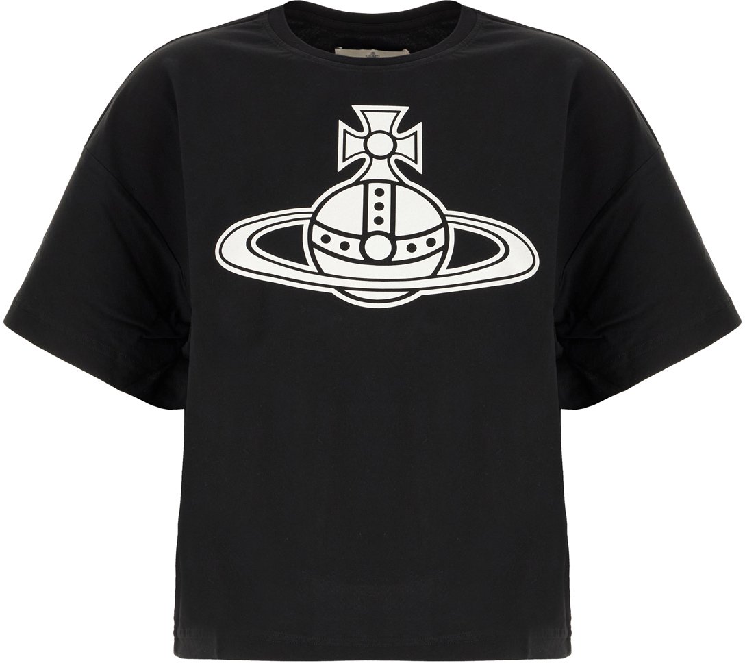Vivienne Westwood Vivienne Westwood Black cotton t-shirt Zwart