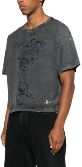 Vivienne Westwood Fawn Box T-shirt Ghost Grijs