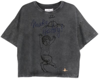 Vivienne Westwood Fawn Box T-shirt Ghost Grijs