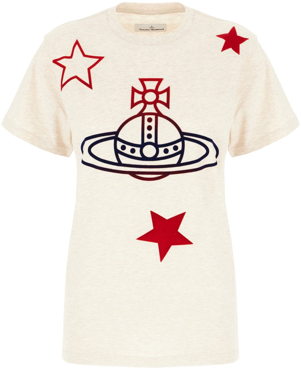 Vivienne Westwood Vivienne Westwood Sand cotton t-shirt Neutraal