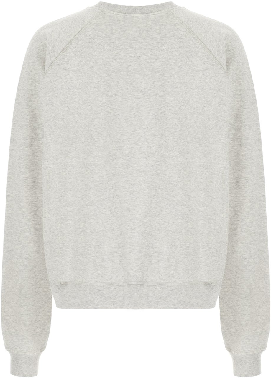 Vivienne Westwood Vivienne Westwood Melange grey cotton oversize sweatshirt Grijs