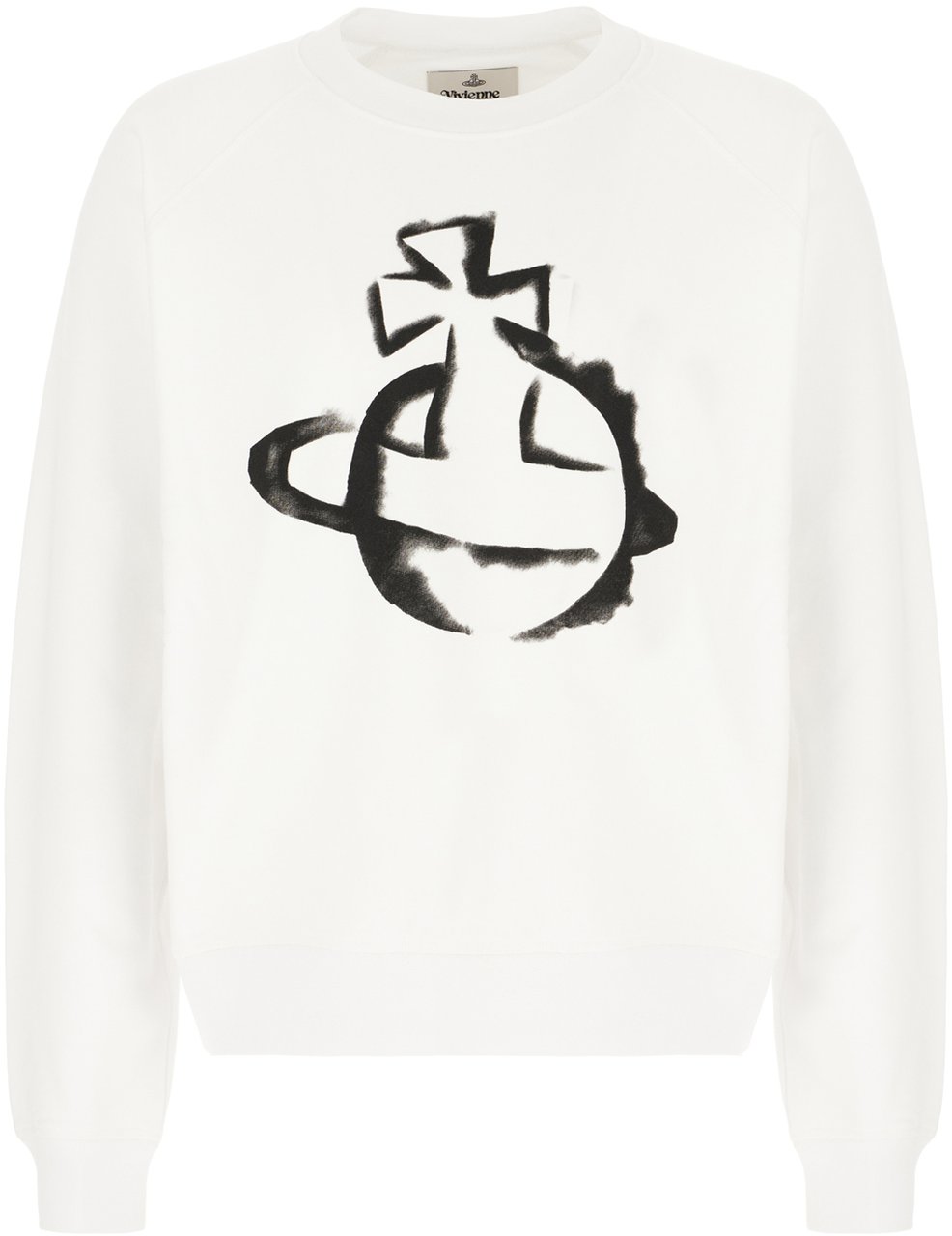 Vivienne Westwood Vivienne Westwood White cotton sweatshirt Wit