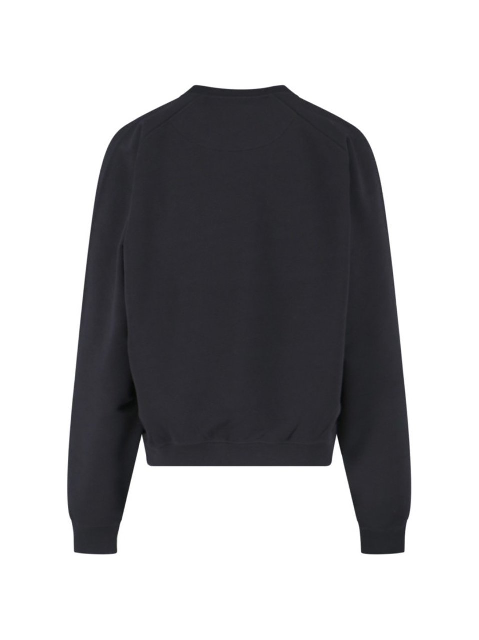 Vivienne Westwood "Orb" Crewneck Sweatshirt, In Black Cotton Zwart