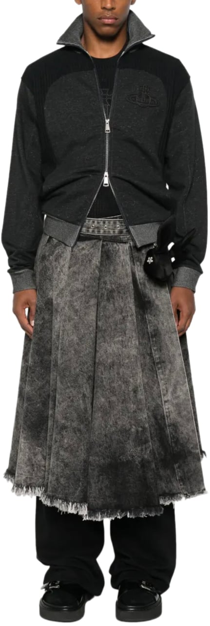 Vivienne Westwood Alien Track Jacket Charcoal Grijs