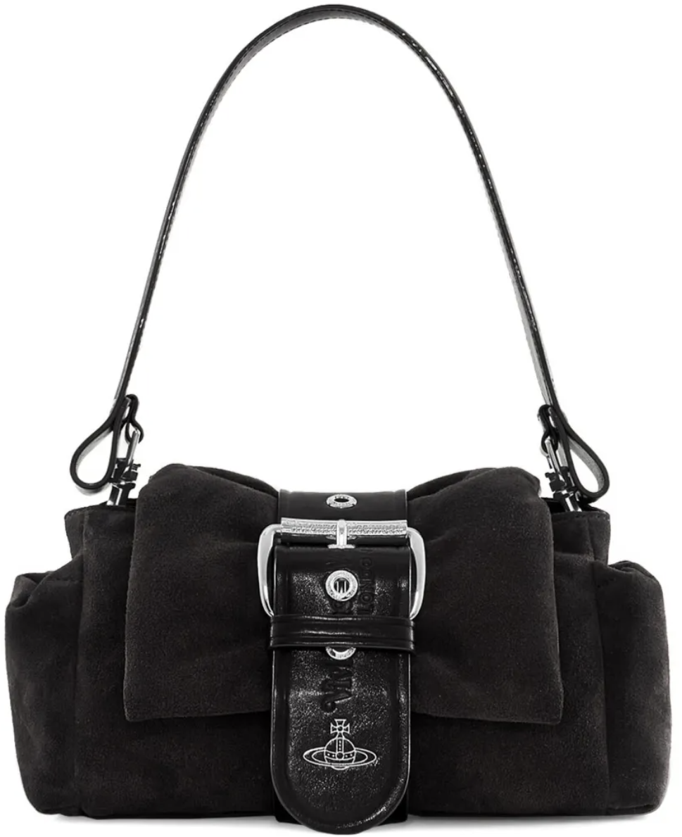 Vivienne Westwood Hazel Treasure Handbag Black Zwart