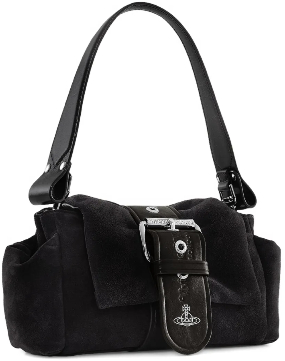 Vivienne Westwood Hazel Treasure Handbag Black Zwart