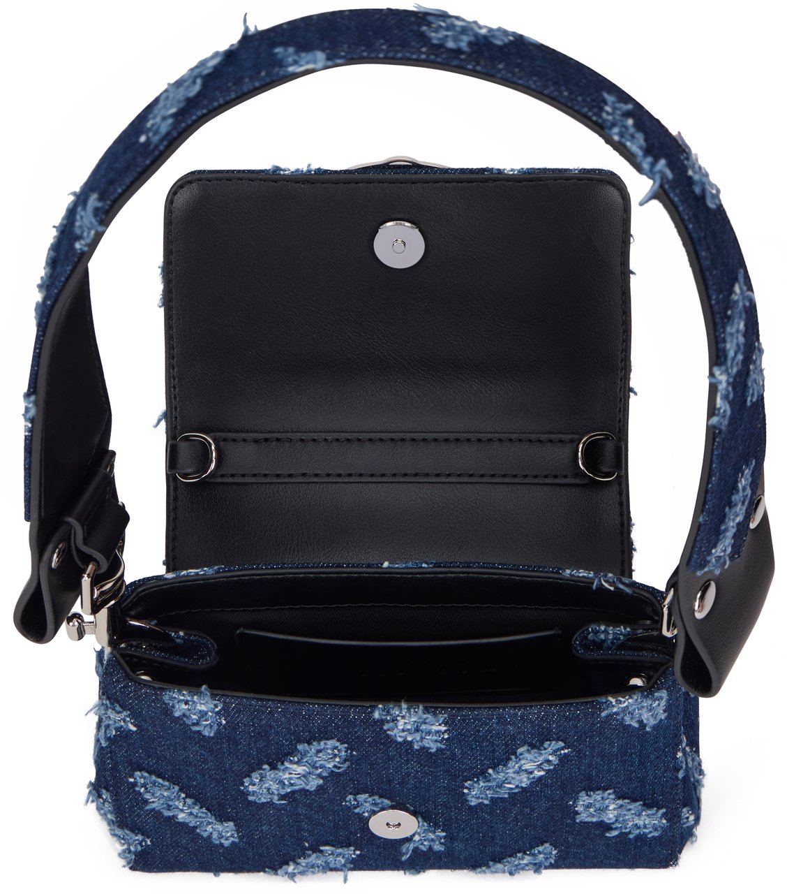 Vivienne Westwood Hazel Small Bag in Denim Blauw