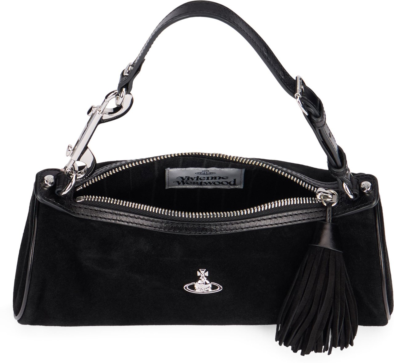 Vivienne Westwood Cindy bag in leather Zwart