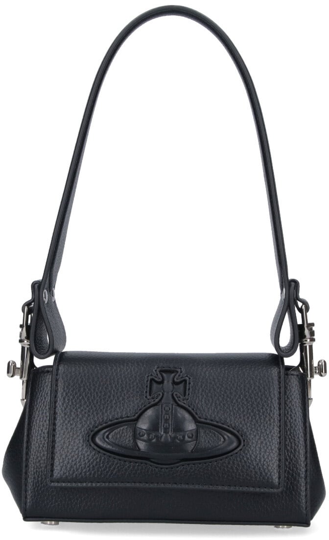 Vivienne Westwood "Hazel" Small Handbag – Black Zwart