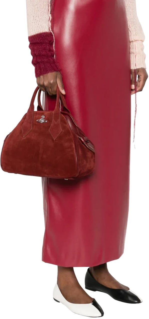 Vivienne Westwood Yasmine Medium Bag Burgundy Bruin
