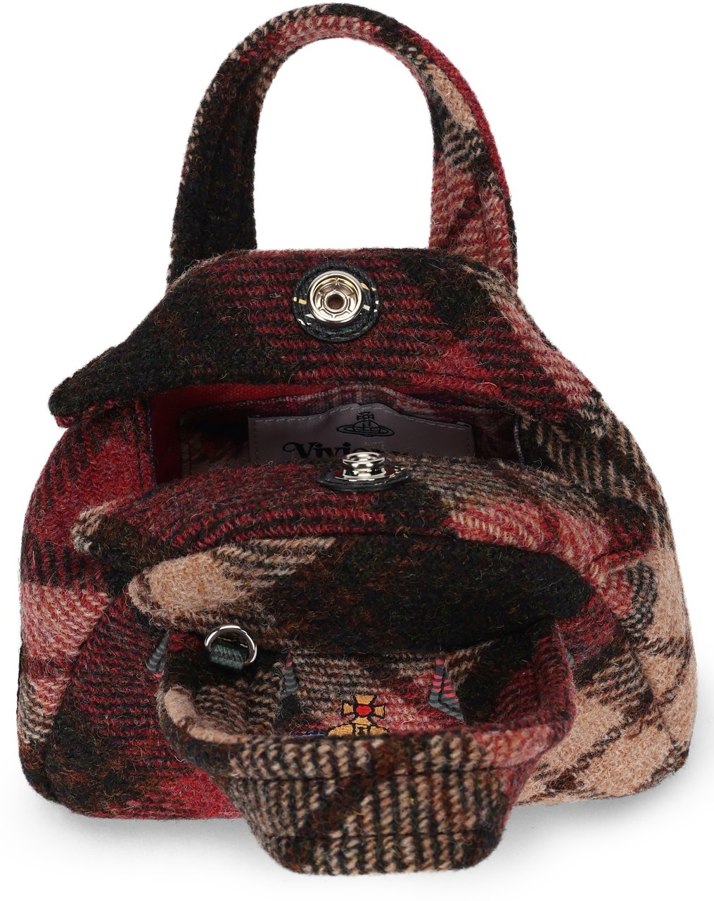 Vivienne Westwood Tweed Wool Bag Divers