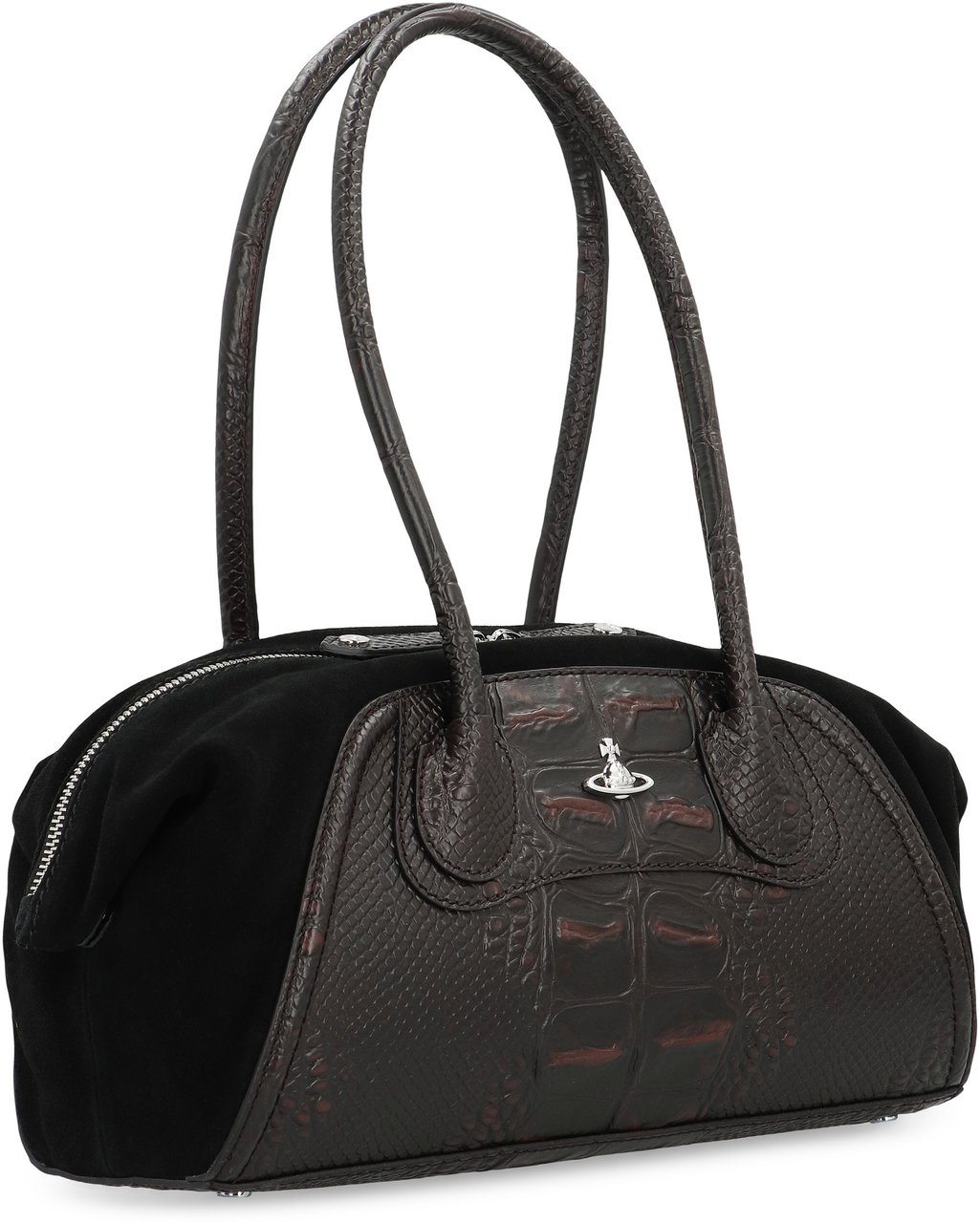 Vivienne Westwood Shirley Small handbag in leather Bruin