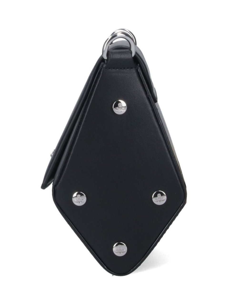 Vivienne Westwood Logo Crossbody Bag - Black Zwart