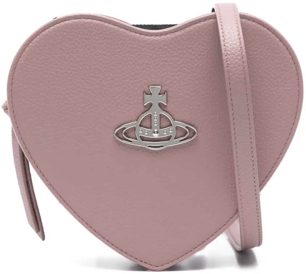 Vivienne Westwood Louise Heart Crossbody Pink Roze