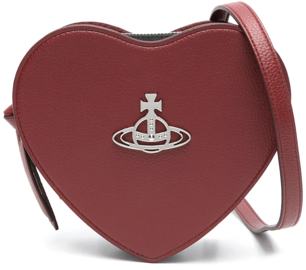 Vivienne Westwood Louise Heart Crossbody Red Rood