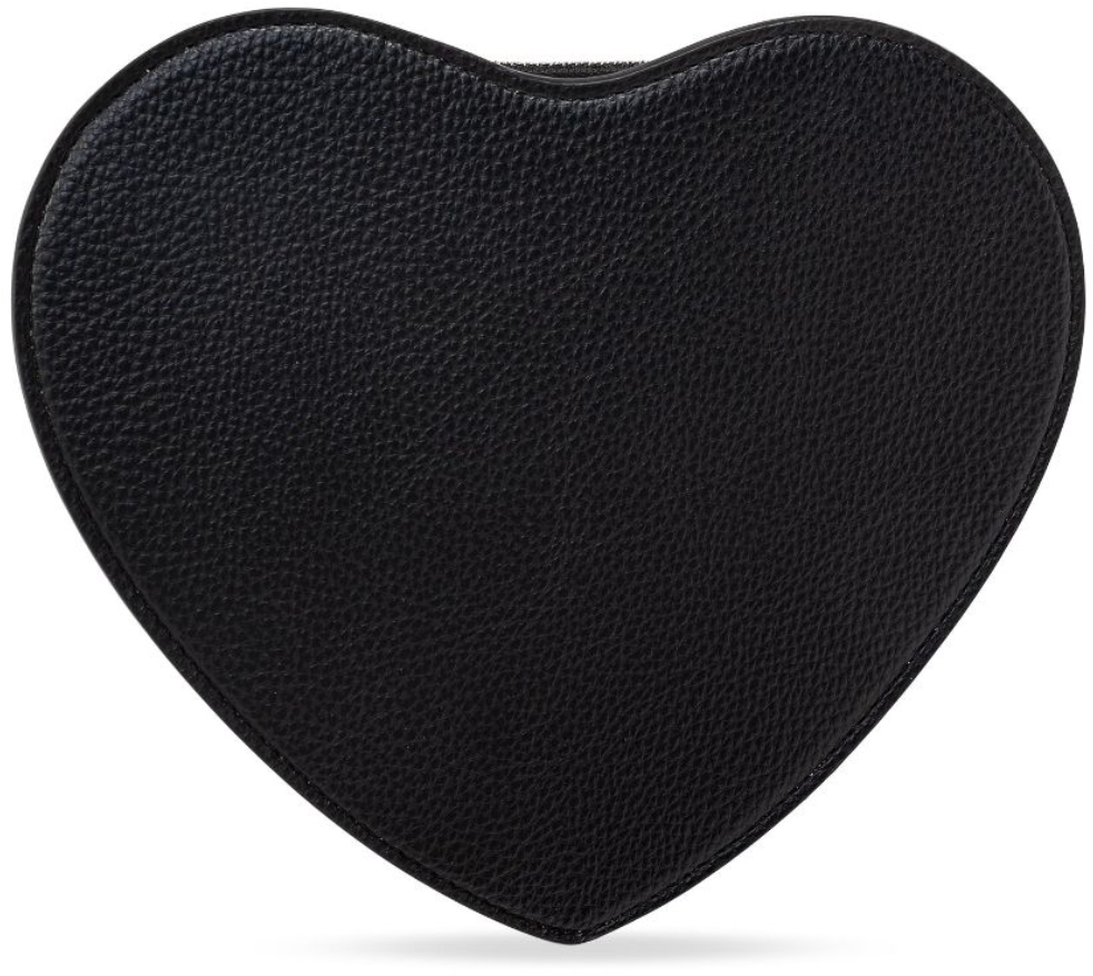 Vivienne Westwood Louise Heart Crossbody Black Zwart