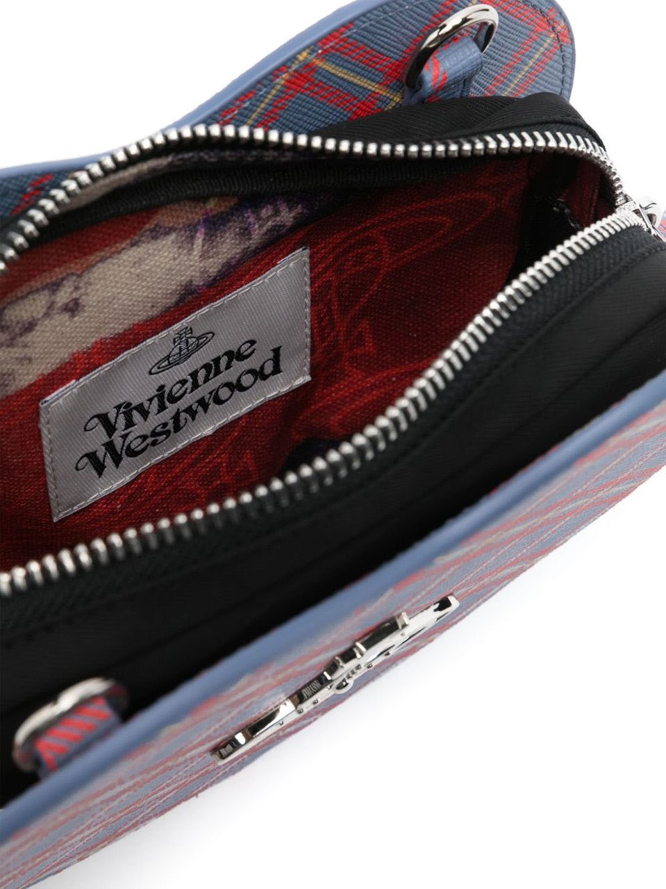 Vivienne Westwood Bags Blueorange Tartan Divers