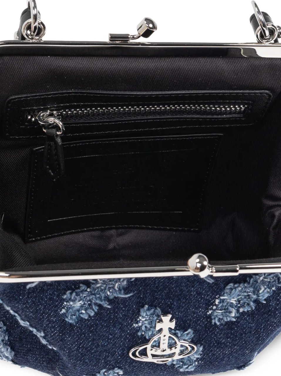 Vivienne Westwood Granny Frame Purse Indigo Blauw