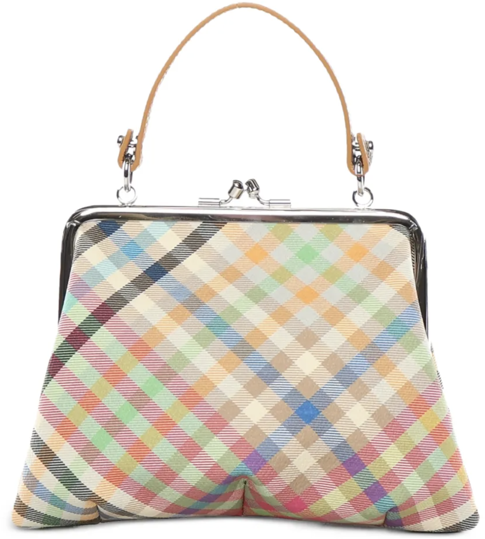 Vivienne Westwood Granny Frame Purse Heather Plaid Divers