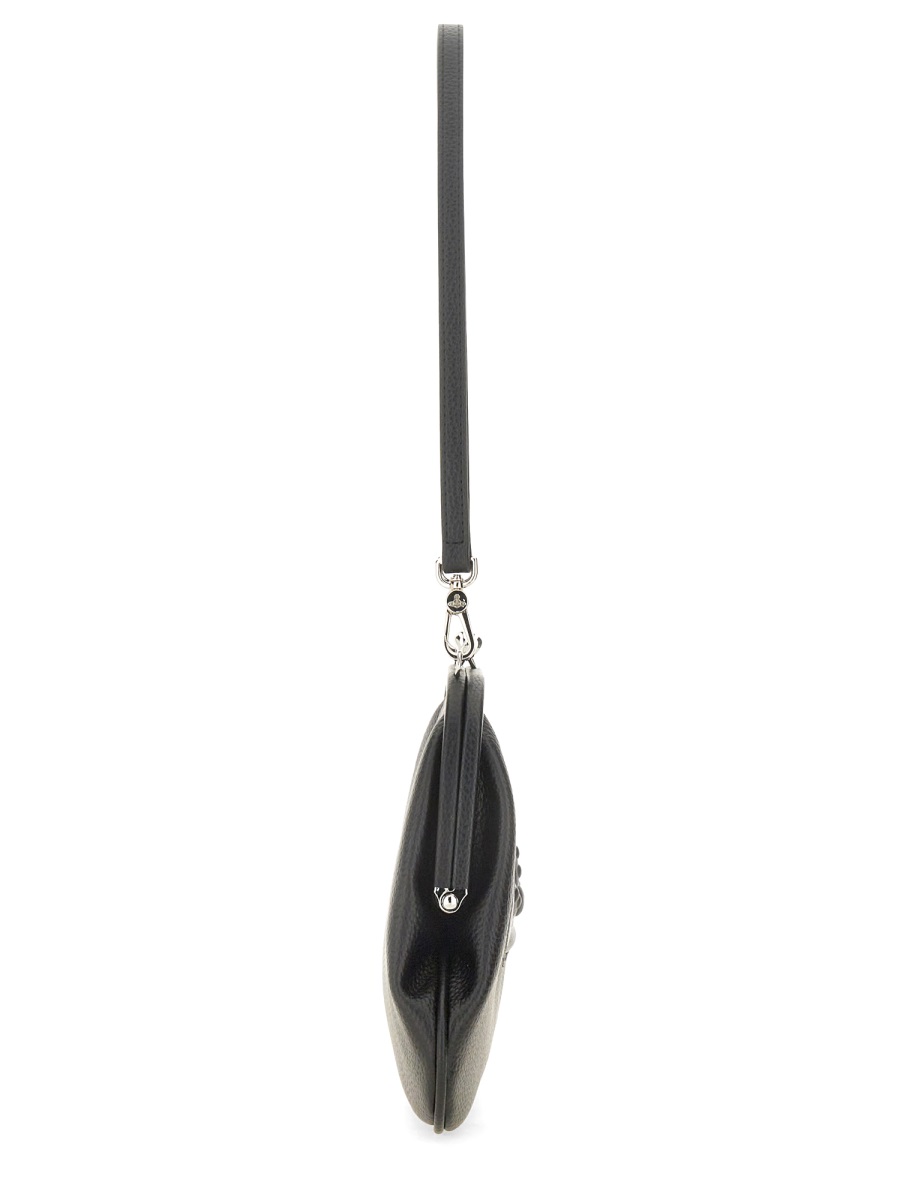 Vivienne Westwood Vivienne'S Structured Silhouette Clutch Grijs