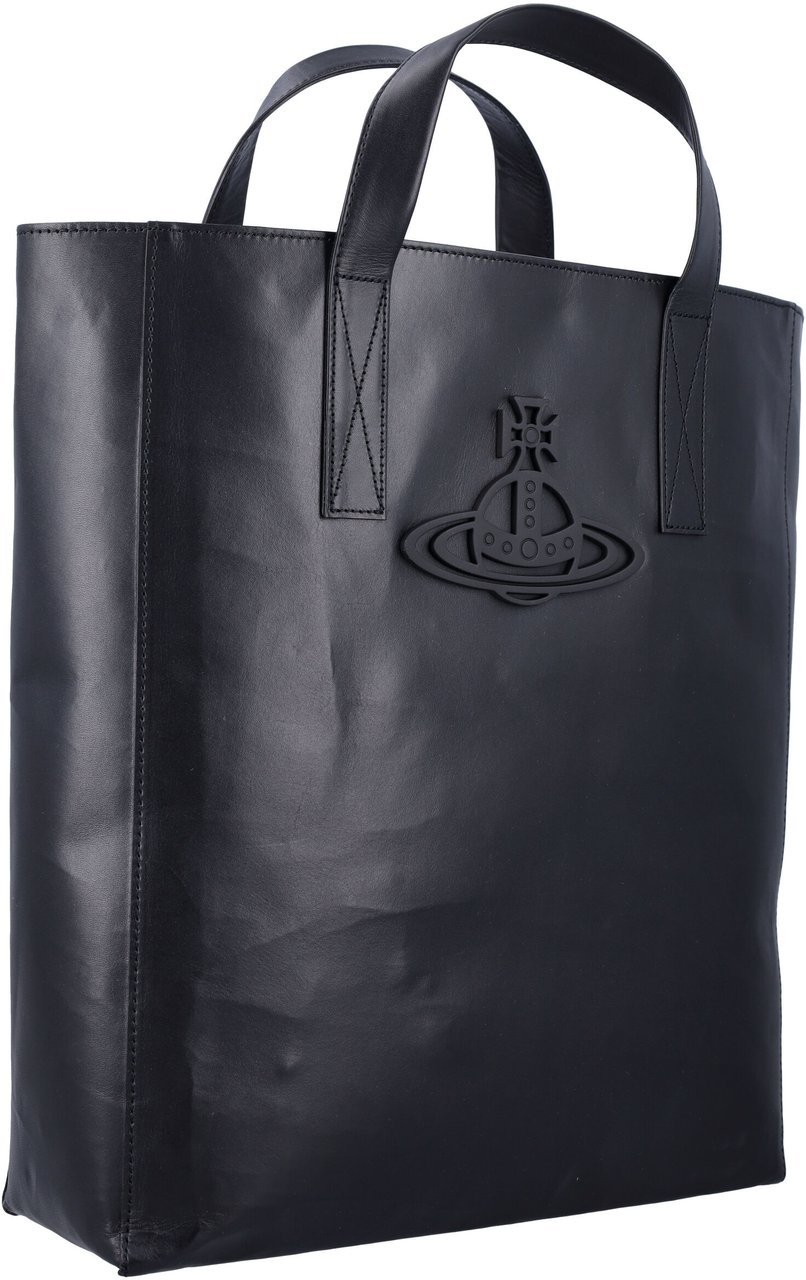 Vivienne Westwood Sarah Medium Tote Nero Zwart