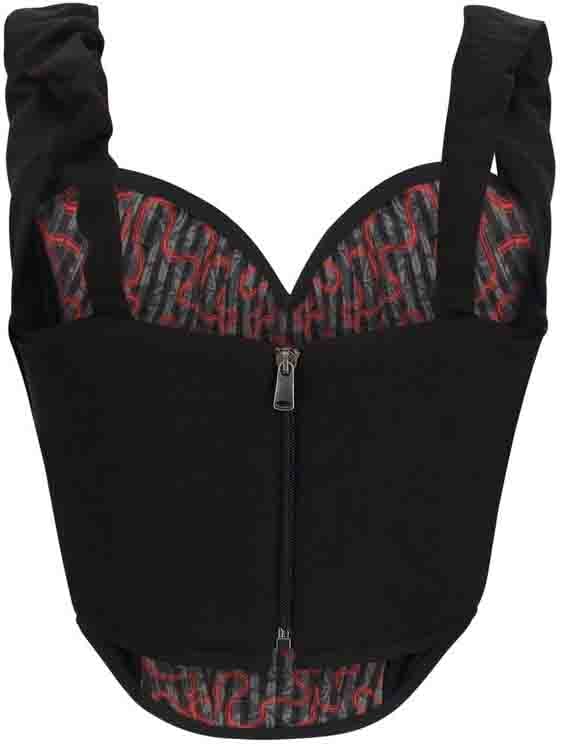 Vivienne Westwood Black Polyester Blouse Zwart