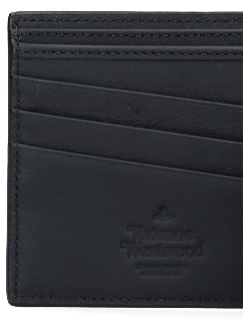Vivienne Westwood Westwood "Orb" Bi-fold Wallet Black Zwart