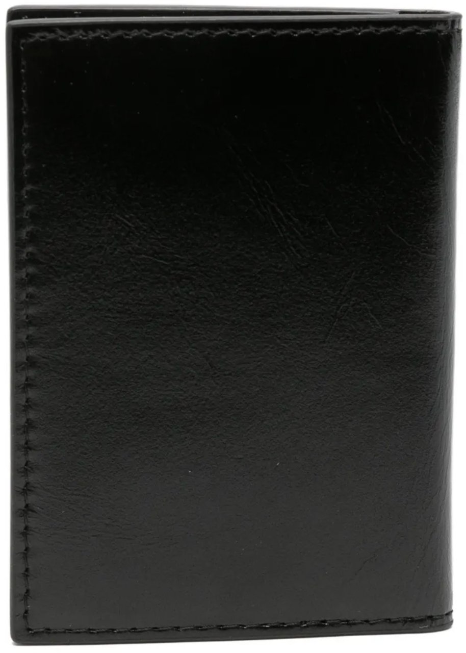 Vivienne Westwood Small Vertical Wallet Black Zwart