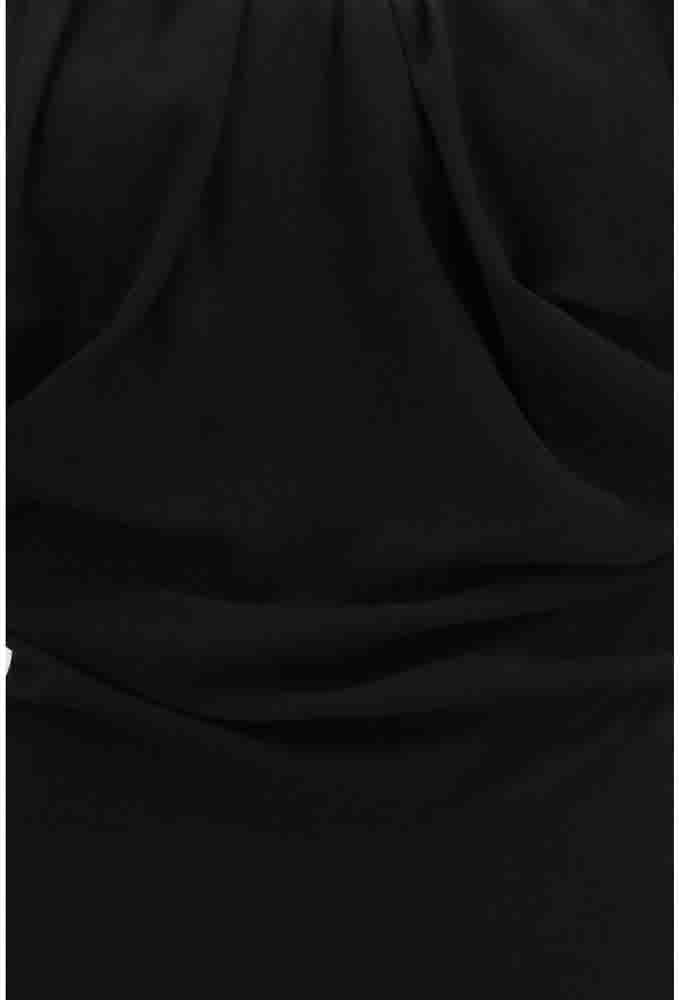 Vivienne Westwood Black Viscose Cocktail Dress Zwart