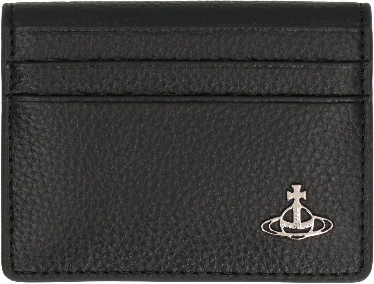 Vivienne Westwood Card holder in eco-leather Zwart