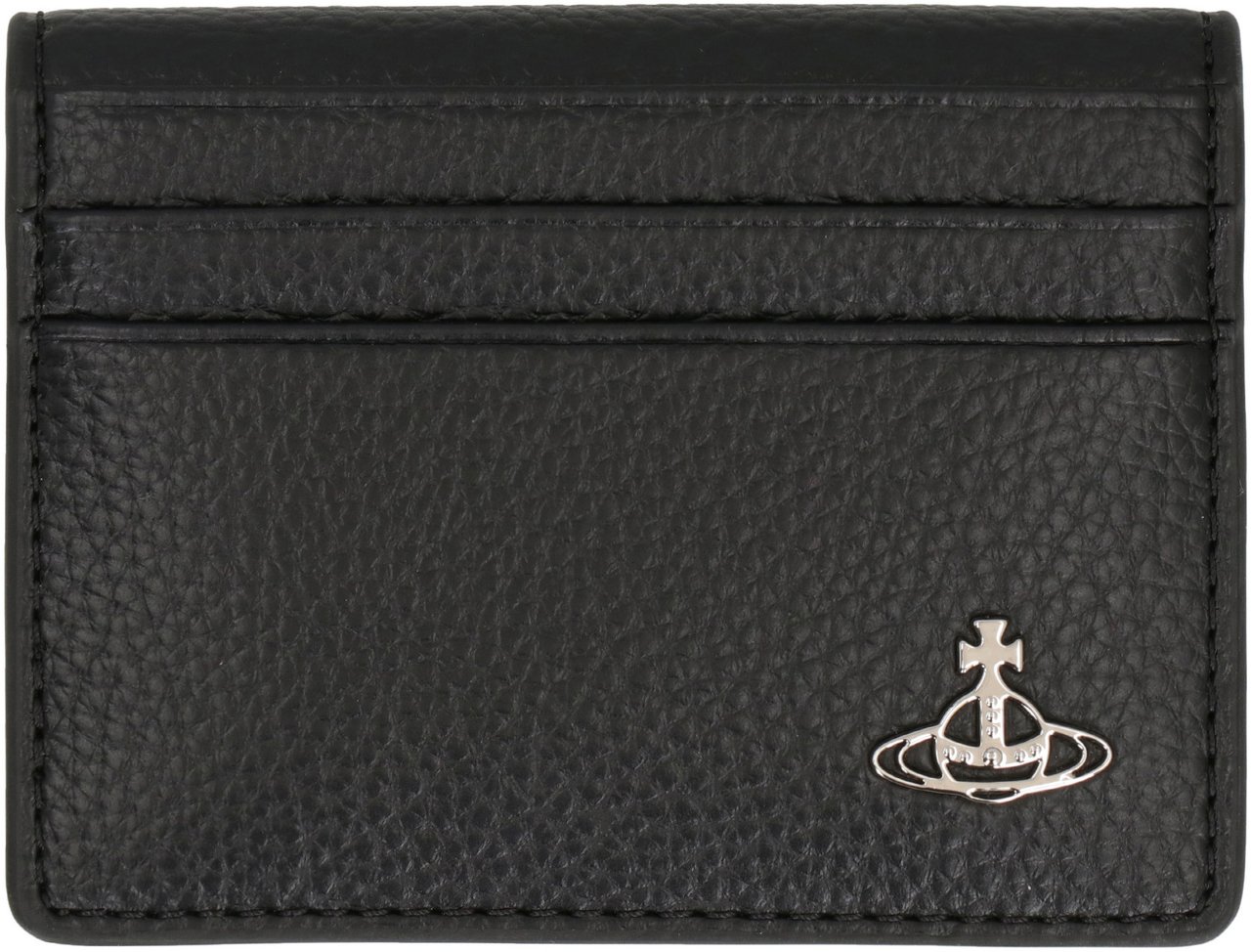 Vivienne Westwood Card holder in eco-leather Zwart