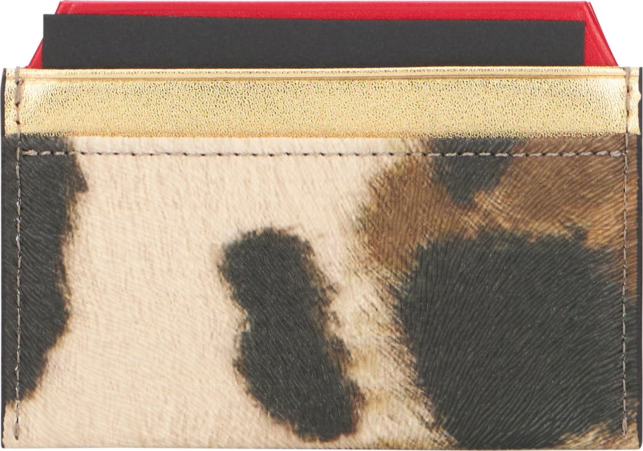 Vivienne Westwood Cardholder in eco-leather Dierenprint