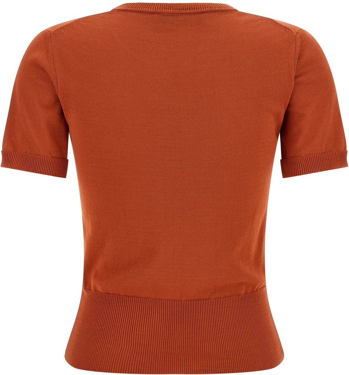 Vivienne Westwood Orange Cotton T-Shirt Zwart
