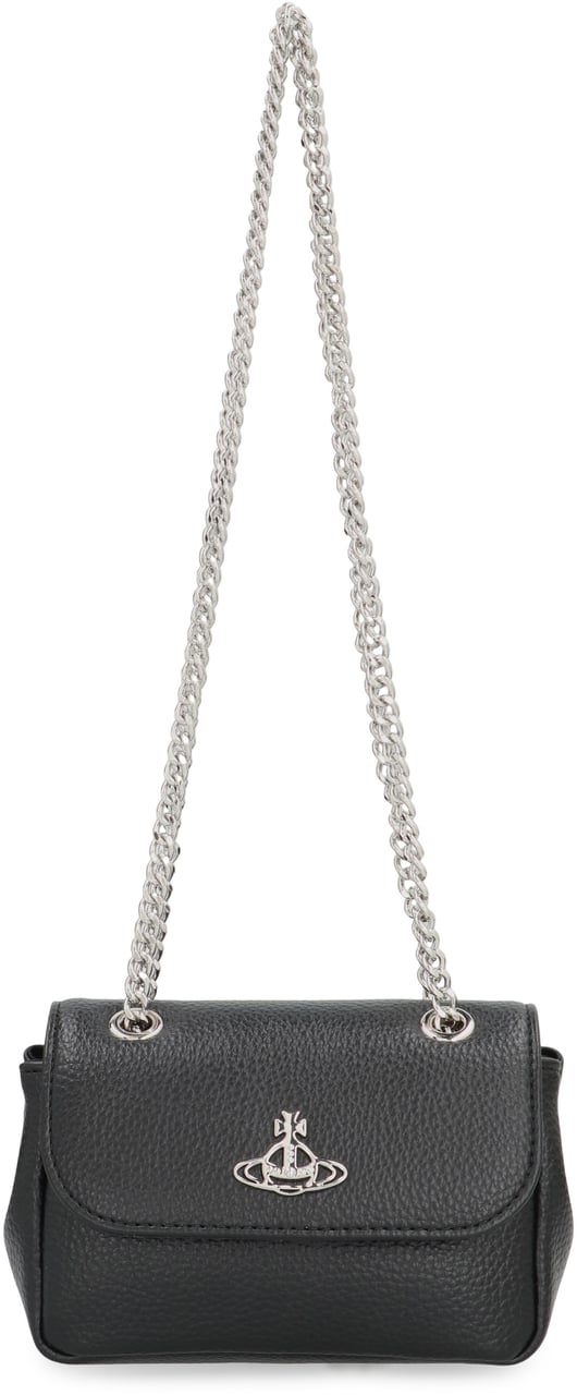 Vivienne Westwood Mini shoulder bag Purse Chain Zwart