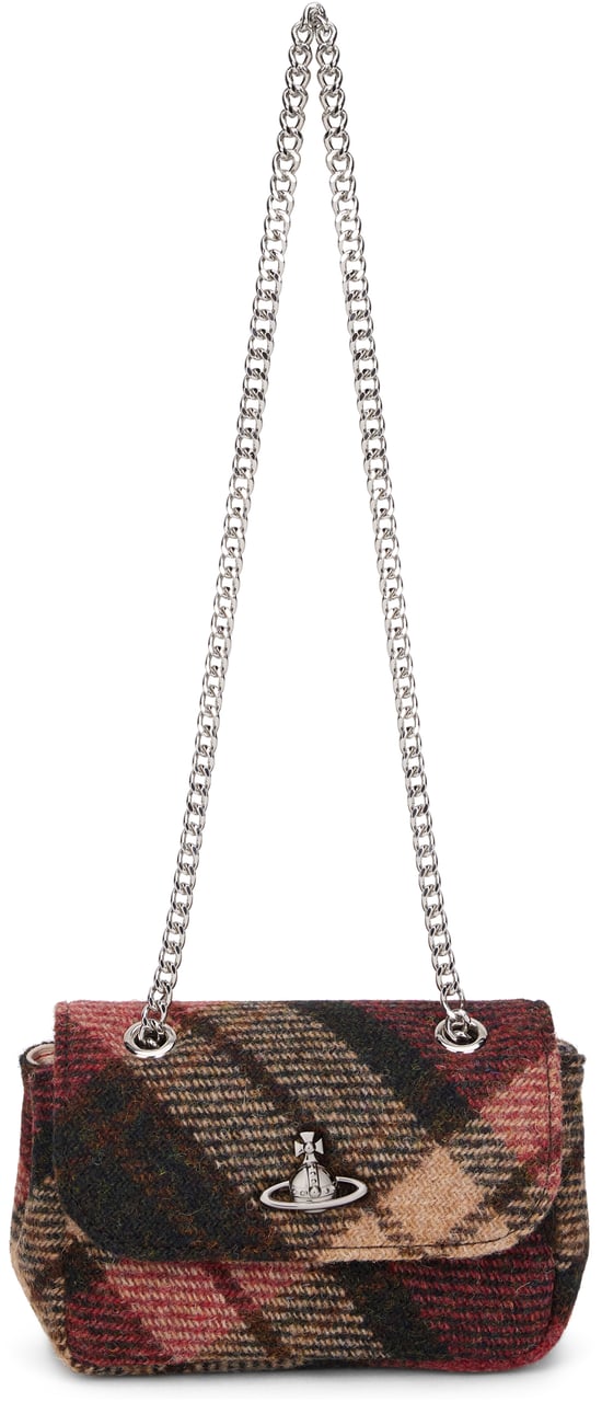 Vivienne Westwood Shoulder bag in wool tweed Divers