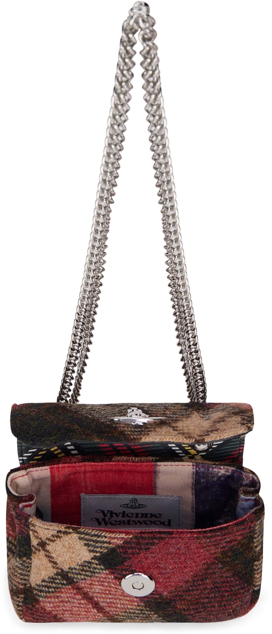 Vivienne Westwood Shoulder bag in wool tweed Divers