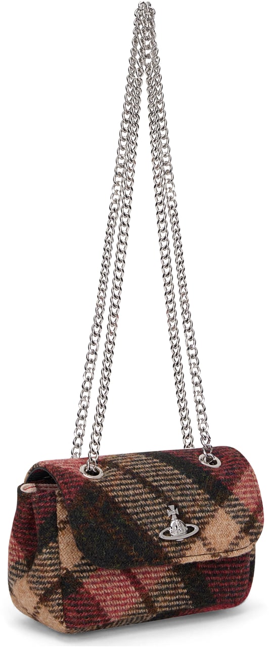 Vivienne Westwood Shoulder bag in wool tweed Divers