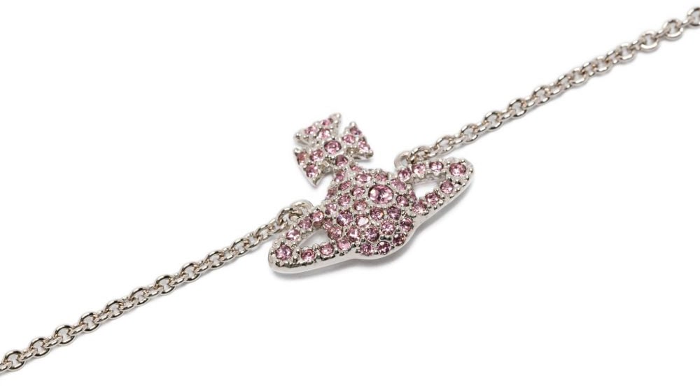 Vivienne Westwood Bijoux Platinumlight Amethystcrysta Zilver