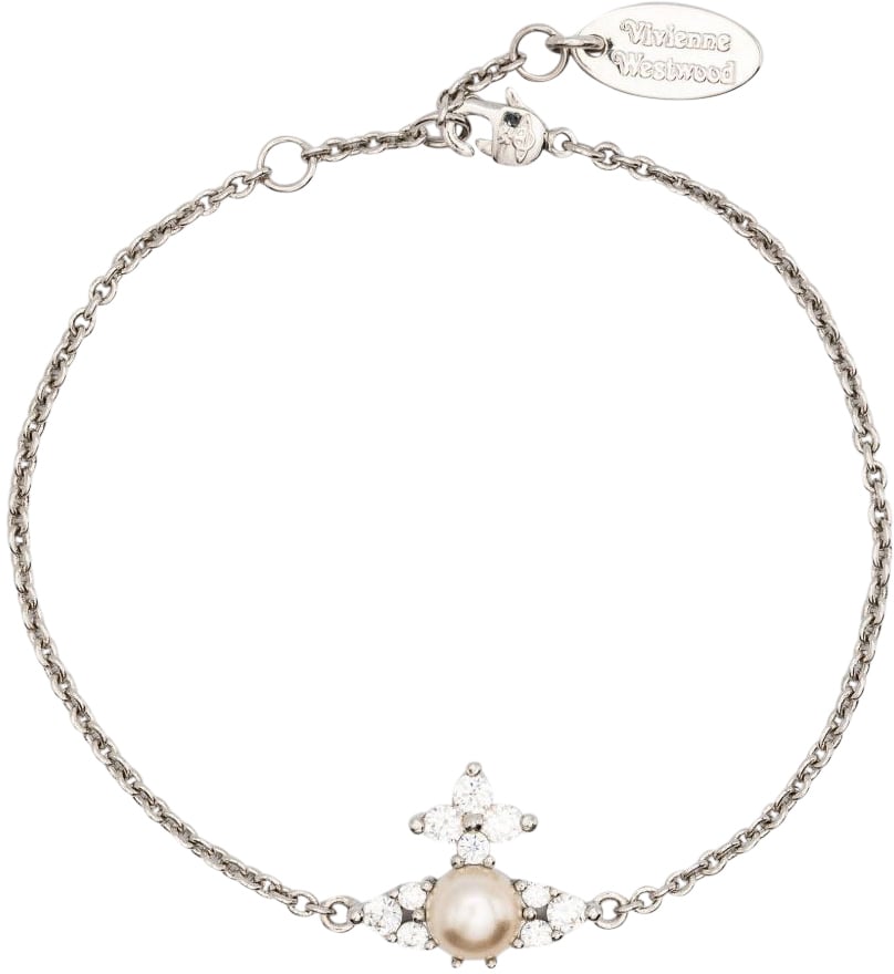 Vivienne Westwood Bijoux Platinumwhitecreamrose Wit