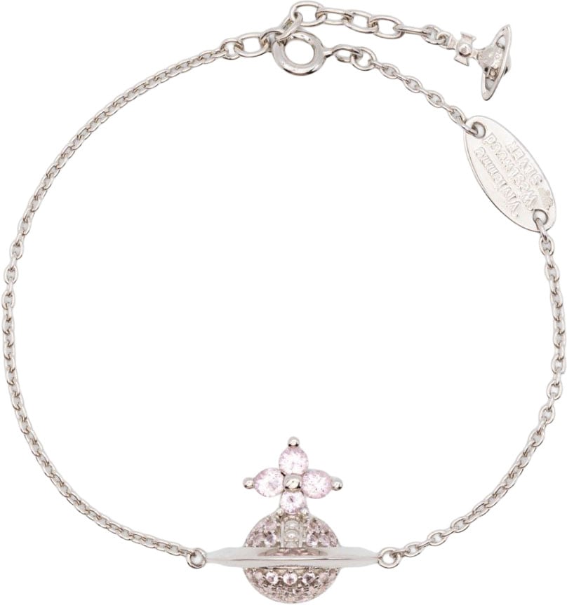 Vivienne Westwood Bijoux Platinum/Pink Zilver