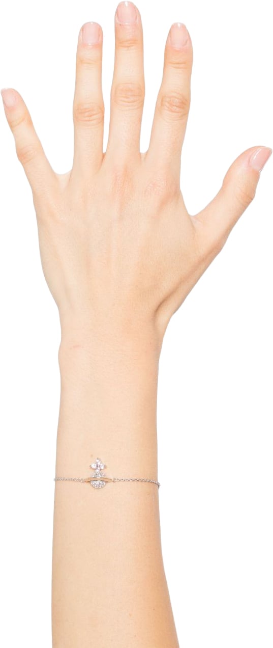 Vivienne Westwood Bijoux Platinum/Pink Zilver