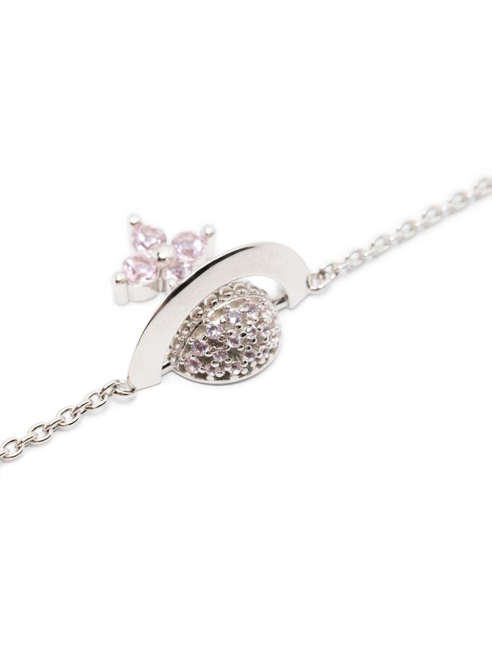 Vivienne Westwood Bijoux Platinum/Pink Zilver