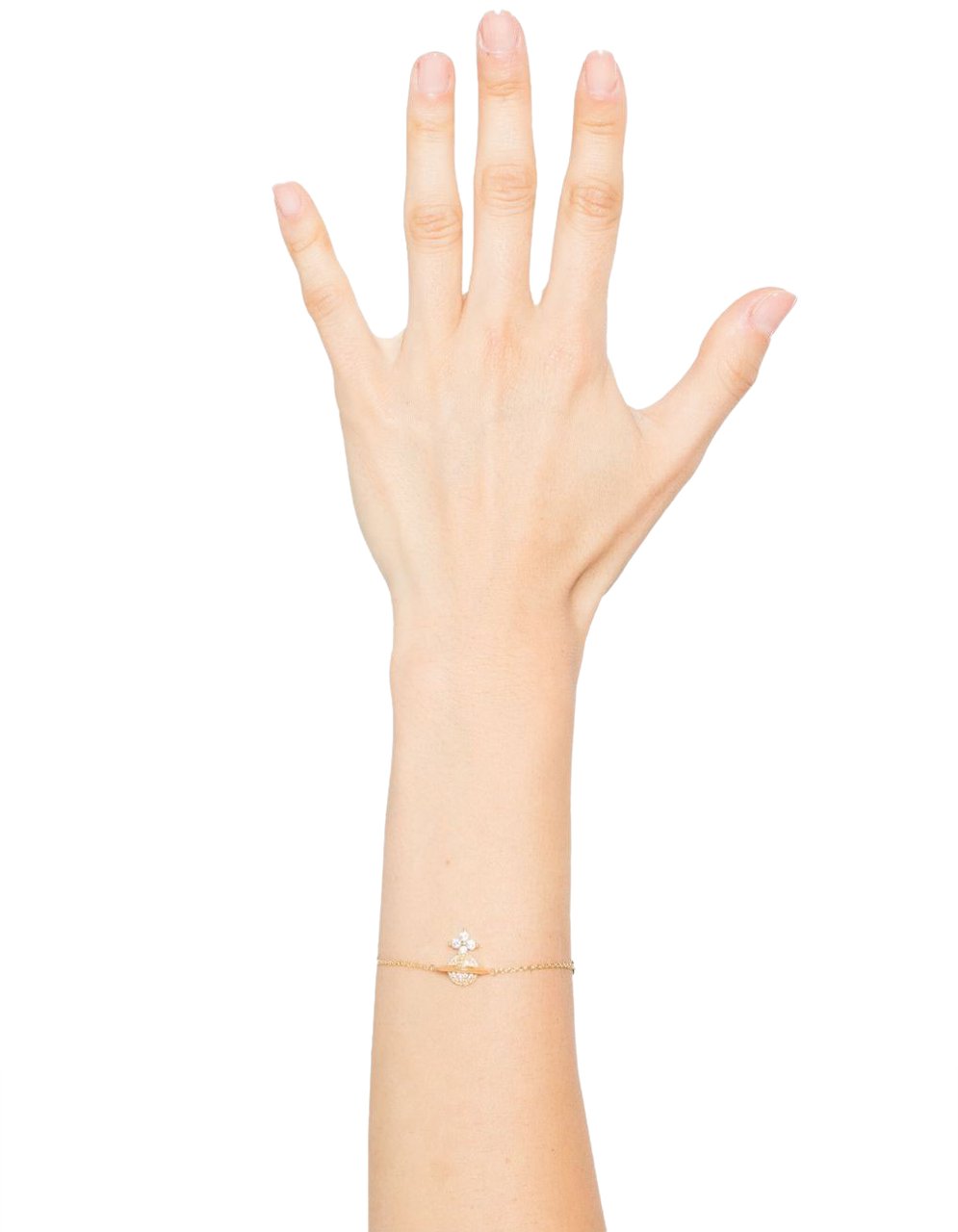 Vivienne Westwood Bijoux Goldwhite Wit