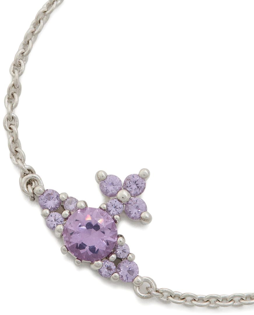 Vivienne Westwood Bijoux Platinum/Lavender Zilver